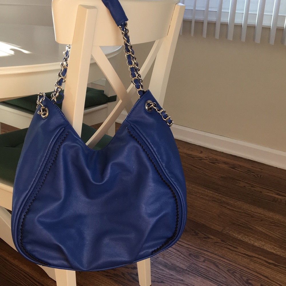 Big Buddha Blue Tote Purse